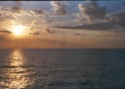 sunset1  There were many good parts about the job. I got to see many fantastic sunrises and sunsets over the ocean.