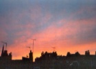 london sunset  This is a nice sunset I saw from my bedroom window one night.