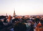 sunset1  Sunset over Tallinn.