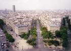 view  This was taken from the top of the Arc De Triumphe, in Paris.  There are twelve major roads coming off the roundabout that surrounds the monument. There are basically no rules when driving there, and I have heard no insurance company will cover you if you have an accident while using that intersection.