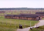 birkenau  This is part of the Birkenau concentration camp, seen from one of the guard towers. Almost all of the huts are gone, but you can still see most of the chimneys. There were heaps more on the other side of the tower. At one stage there were about 200,000 people at this camp alone. That is roughly the size of Geelong.