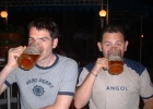 DSCF0021  These are my two mates, Matty (left) and Bretto (right), getting into the local cuture.