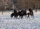 IMG 1900  This is the national sport. Locally it is known as "Ulak Tartysh", but I allways call it "Goat Polo". It is very similar to polo except instead of a ball they use a dead goat. There are basically no rules - punching, kicking and biting are all allowed.