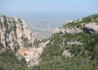 IMG 7299  A view of Montserrat from the mountains.
