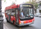 IMG 7613  Valencia - This little bus was only about half the length of a normal bus.