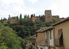 IMG 7805  Granada - This is the castle overlooking the city. We stayed in a hotel within the walls of the castle.