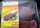 IMG 5986  Mildura  Roo steak in a supermarket.