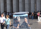 IMG 4699  The Vatican, Rome  The Vatican city has its own police force. The drive around in these little golf carts.