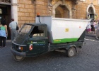 IMG 5397  Orvieto  The roads in the village are so small they use little garbage trucks like this.