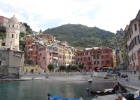 IMG 5749  The Cinque Terre  Vernazza - we stayed in the yellow building in the middle of the shot.