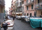 IMG 6063  The Cinque Terre  Manarola - the fishermen store their boats in the main street in the off-season.