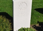 DSC 0616  The grave of an Australian soldier, Ramparts Cemetery, Ypres.