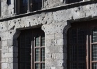 DSC 0699  Shrapnel damage from the war, Ypres.