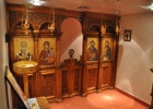 DSC 3584  There was a small Greek Orthodox church on the ferry we took from Italy to Greece.