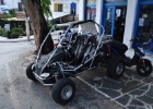 DSC 3907  There are lots of places hiring out cool buggies like this.  Naxos
