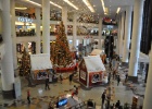 DSC 6377  Shopping centre, Kuala Lumpur.  There were Christmas decorations everywhere, despite it being hot and extremely humid outside.