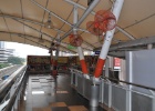 DSC 6386  Monorail station, Kuala Lumpur.  There were air circulators everywhere in the city to (try to) compensate for the humidity.