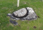 IMG 0475  Orkney>br> This was in an area where the locals had quarried lots of millstones. We found this one which must have cracked halfway through the excavation and been abandoned.